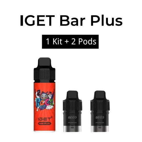 IGET Bar Plus Bundle (1 Kit + 2 Pods)