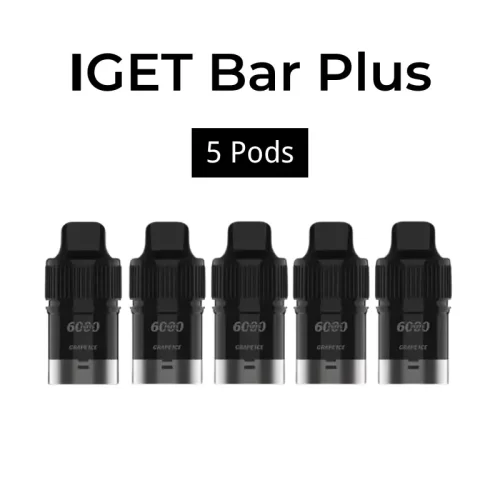 IGET Bar Plus Pods Bundle (5PCS)