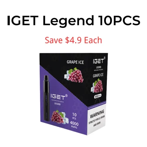 IGET Legend Box Mixed Flavours (10PCS)